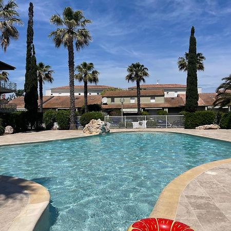 Pavillon A 400M De La Plage Avec Piscine Valras-Plage Exteriör bild