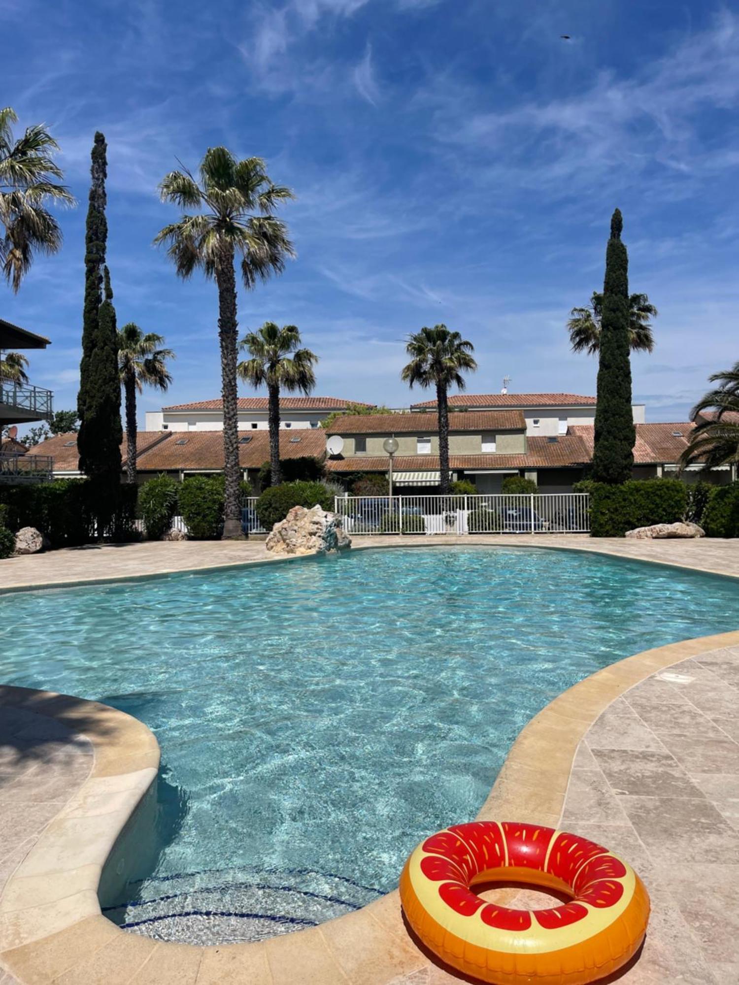 Pavillon A 400M De La Plage Avec Piscine Valras-Plage Exteriör bild